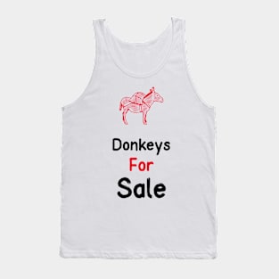 Donkeys for Sale Tank Top